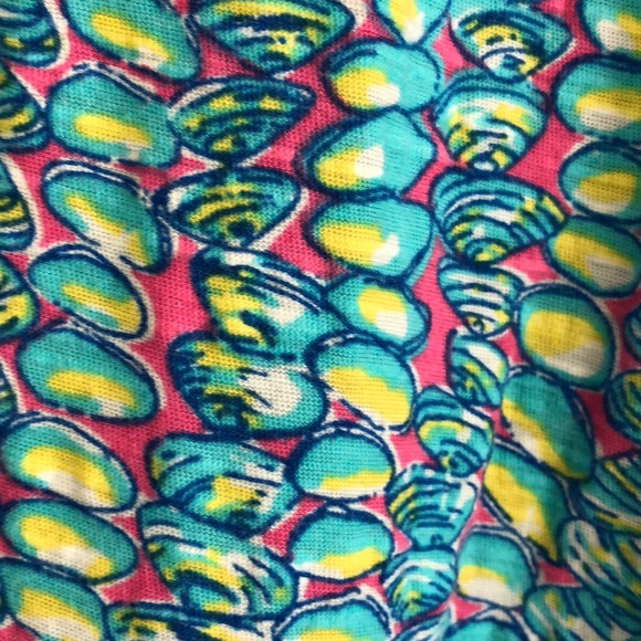 Lilly Pulitzer rare pattern calm shell maxi sz S - Picture 2 of 7